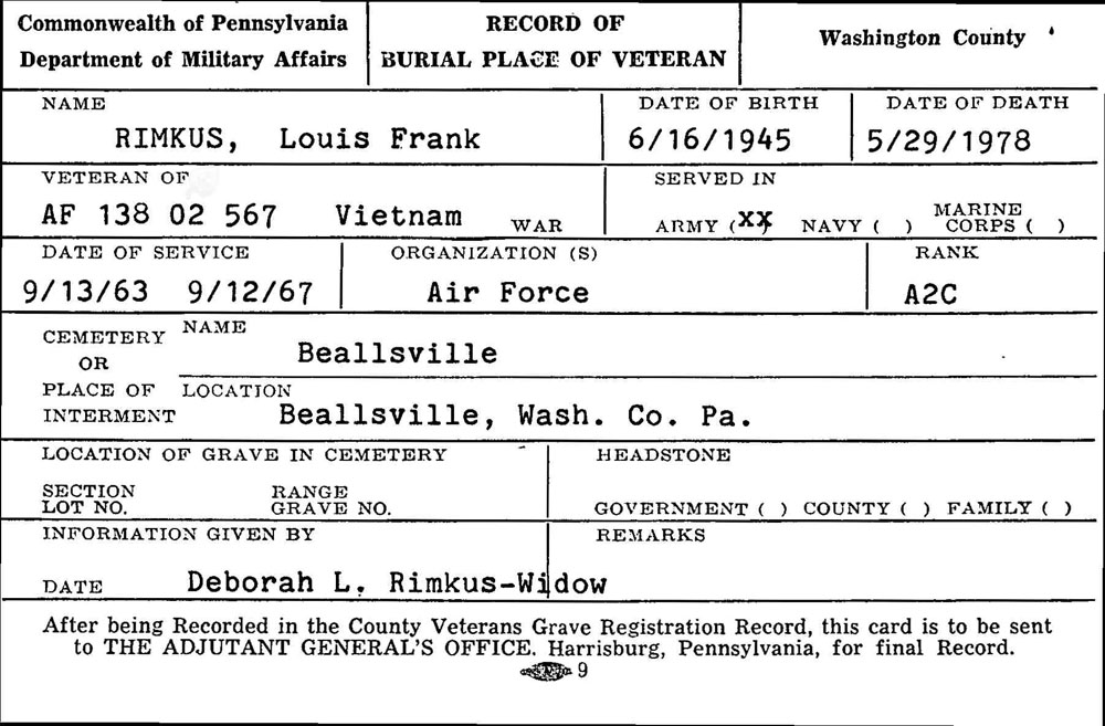 Louis Frank Rimkus